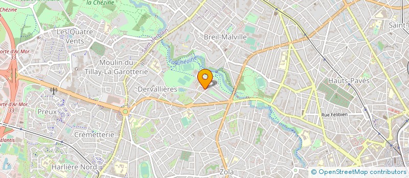 localisation de l'entreprise VISIO' COURSES à NANTES