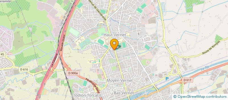 localisation de l'entreprise VISIO MEDITERRANEE à PERPIGNAN