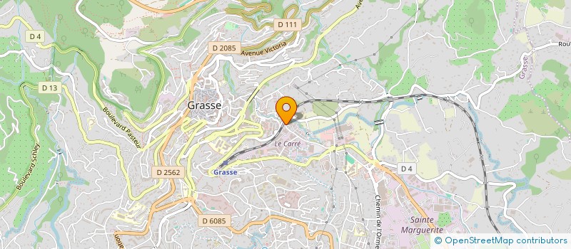 localisation de l'entreprise VISIO.TECHNOLOGIE.APPLICATION à GRASSE