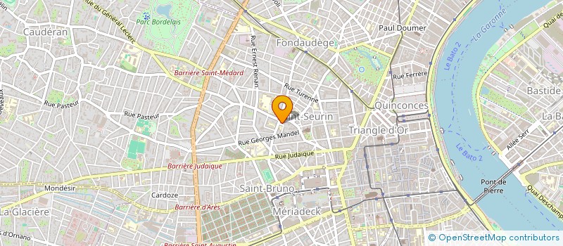 localisation de l'entreprise VISIO VITI VINI  BORDEAUX