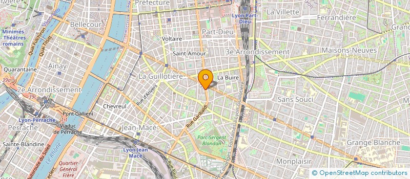 localisation de l'entreprise VISIOCOM à LYON