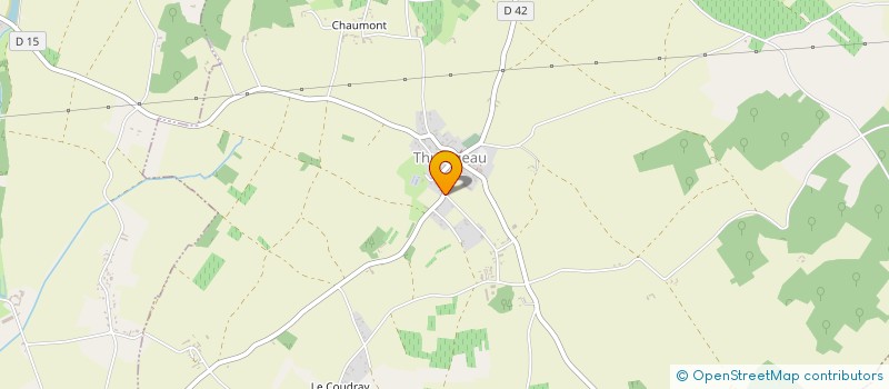 localisation de l'entreprise VISIOCONNECT  THURAGEAU