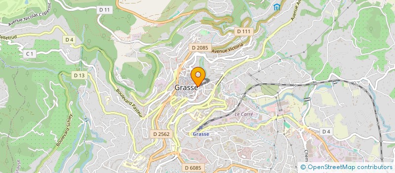 localisation de l'entreprise VISIOKOM  GRASSE