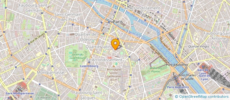 localisation de l'entreprise VISION 1.4  PARIS