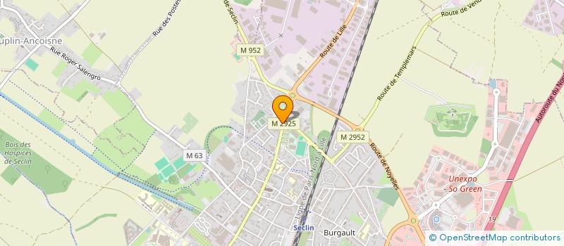 localisation de l'entreprise VISION 3000  SECLIN