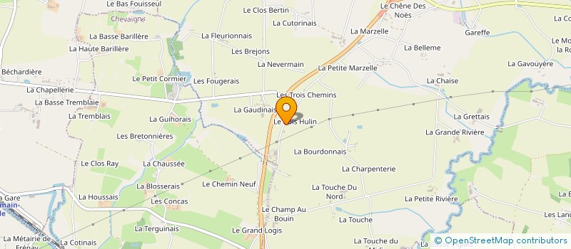 localisation de l'entreprise VISION 35  SAINT-AUBIN-D'AUBIGNE