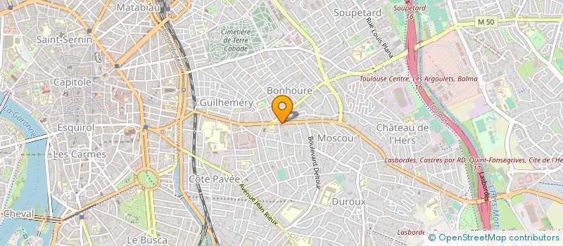 localisation de l'entreprise VISION à TOULOUSE