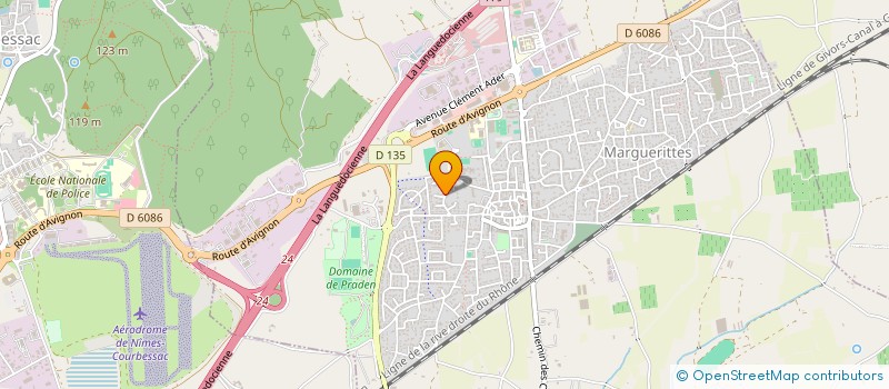 localisation de l'entreprise VISION  MARGUERITTES