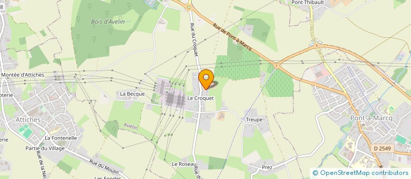 localisation de l'entreprise VISION à AVELIN