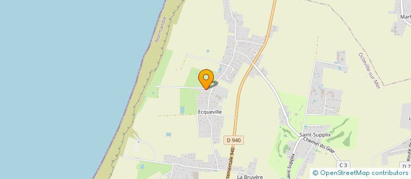 localisation de l'entreprise VISION  OCTEVILLE-SUR-MER