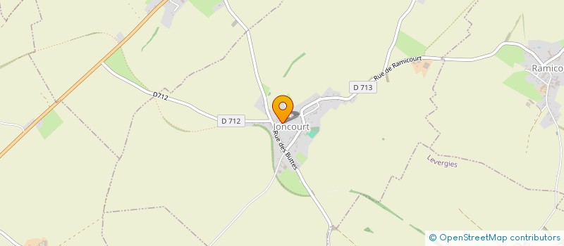 localisation de l'entreprise VISION 84  JONCOURT