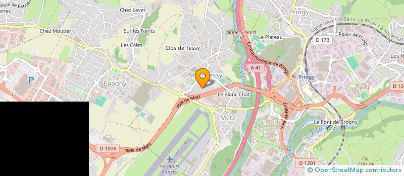 localisation de l'entreprise VISION  DOUSSARD