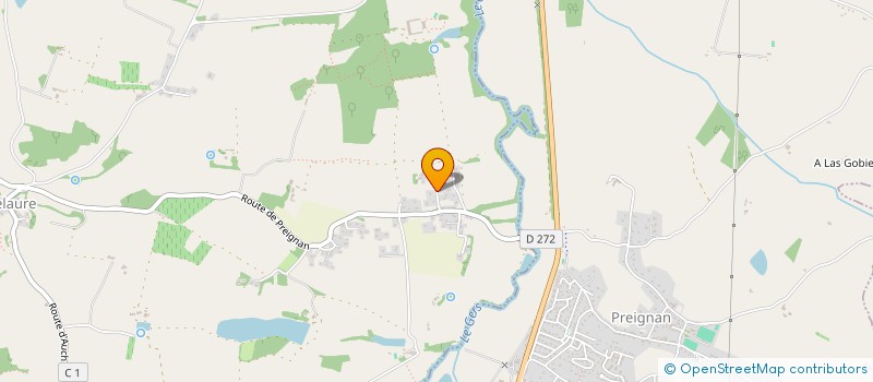 localisation de l'entreprise VISION'AIRE  ROQUELAURE