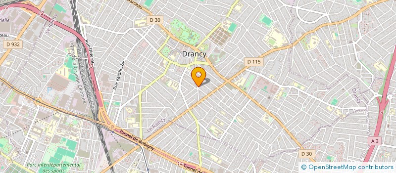 localisation de l'entreprise VISION BAT à DRANCY