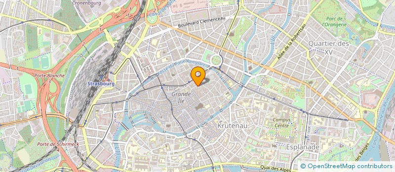 localisation de l'entreprise VISION BY ERAGE à STRASBOURG