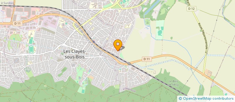 localisation de l'entreprise VISION CONCEPT  VILLEPREUX