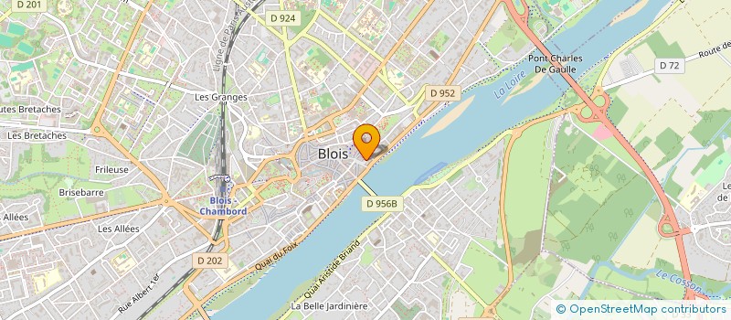 localisation de l'entreprise VISION CONSTRUCTION  BLOIS