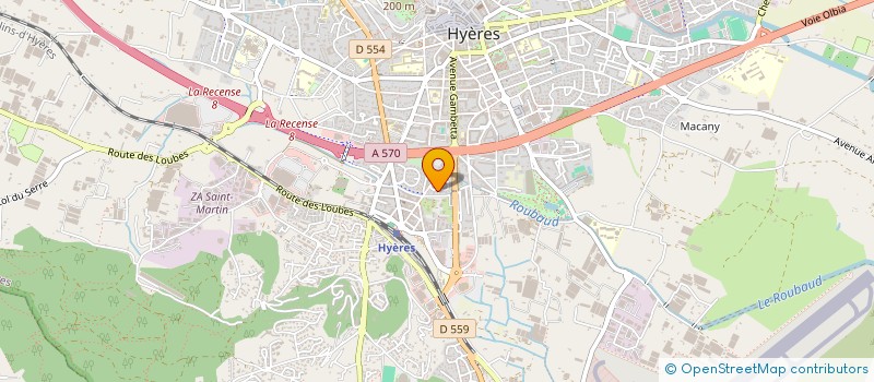 localisation de l'entreprise VISION CONTINENTS à HYERES