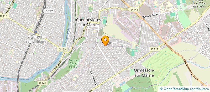 localisation de l'entreprise VISION CYBER 360  ORMESSON-SUR-MARNE