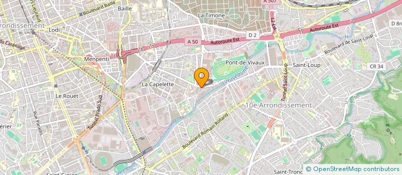 localisation de l'entreprise VISION D EXCEPTION à MARSEILLE