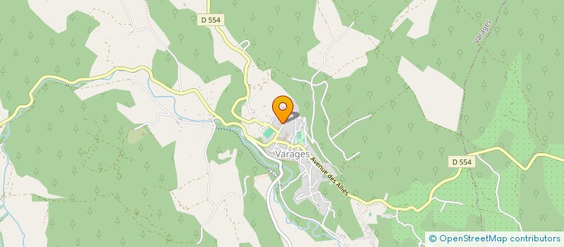 localisation de l'entreprise VISION DES ARTS  VARAGES