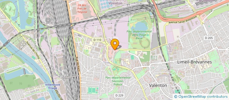 localisation de l'entreprise VISION ECO SERVICES  VALENTON