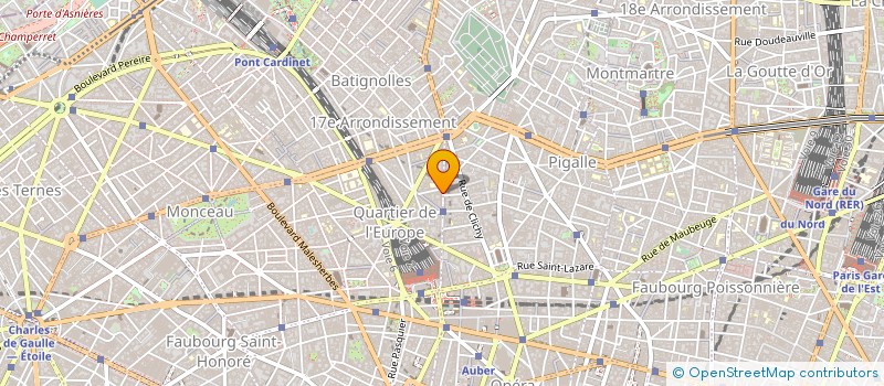 localisation de l'entreprise VISION EXPRESS à PARIS