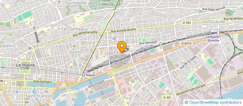 localisation de l'entreprise VISION FIGHT à LE HAVRE