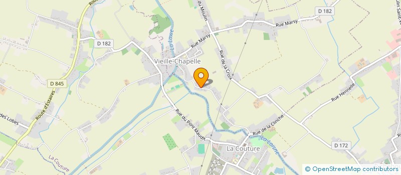 localisation de l'entreprise VISION FROID  VIEILLE-CHAPELLE