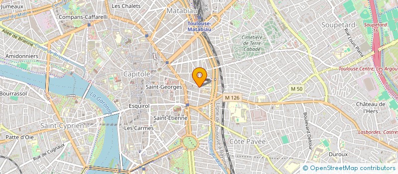 localisation de l'entreprise VISION HD à TOULOUSE