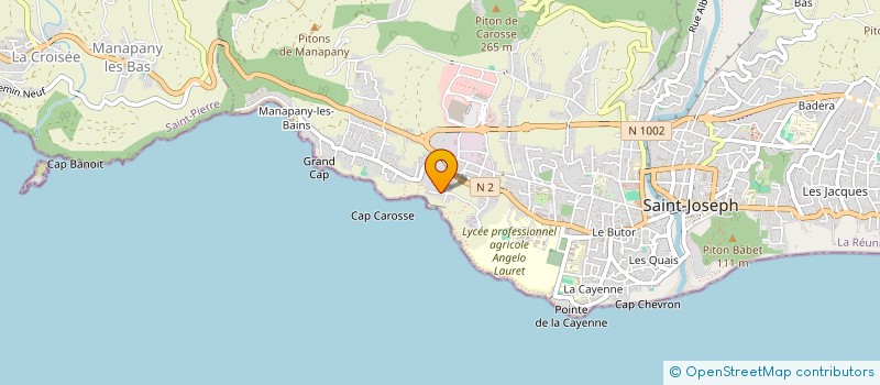 localisation de l'entreprise VISION II SAINT JOSEPH  SAINT-JOSEPH