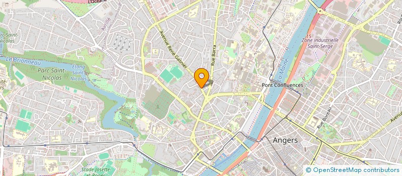 localisation de l'entreprise VISION IMMO SOLUTIONS  ANGERS