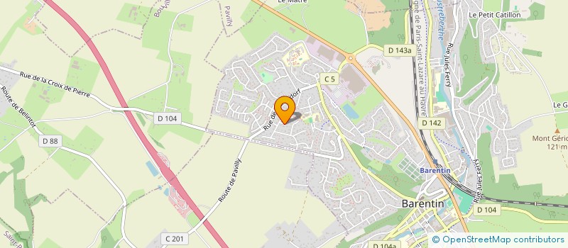 localisation de l'entreprise VISION IMMOBILIER  BARENTIN