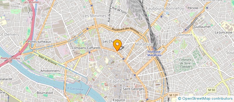 localisation de l'entreprise VISION LC à TOULOUSE