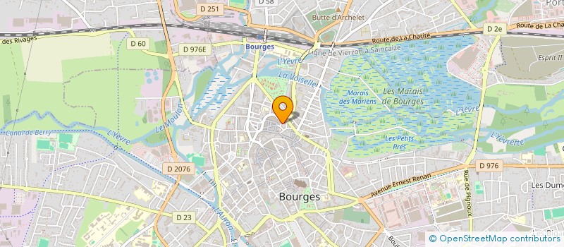 localisation de l'entreprise VISION MAISON  BOURGES