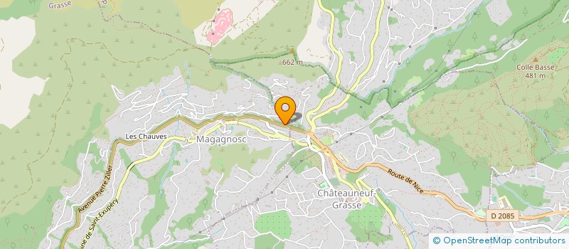 localisation de l'entreprise VISION MEDITERRANEE IMMOBILIER - MAGAGNOSC à GRASSE