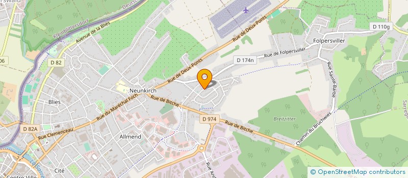 localisation de l'entreprise VISION MOBILE à SARREGUEMINES