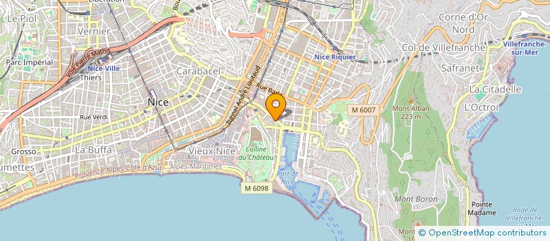 localisation de l'entreprise VISION MODERNE à NICE