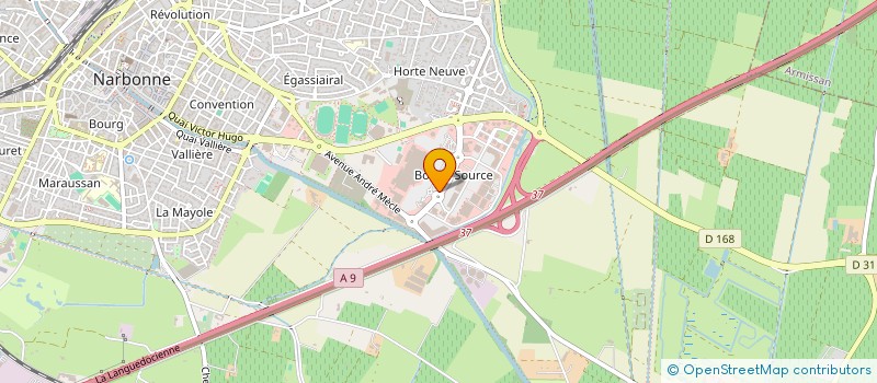 localisation de l'entreprise VISION NOUVELLE à NARBONNE