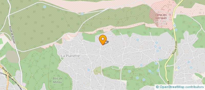 localisation de l'entreprise VISION OCULAR IMPLANTS SOCIETY à NIMES