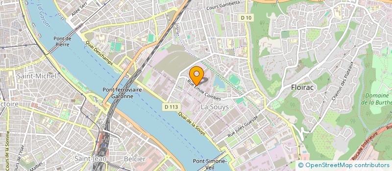 localisation de l'entreprise VISION PARE-BRISE 33  FLOIRAC