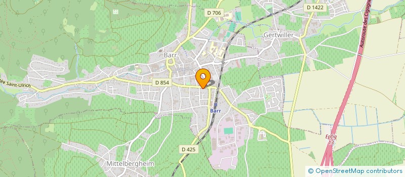 localisation de l'entreprise VISION PATRIMOINE  BARR