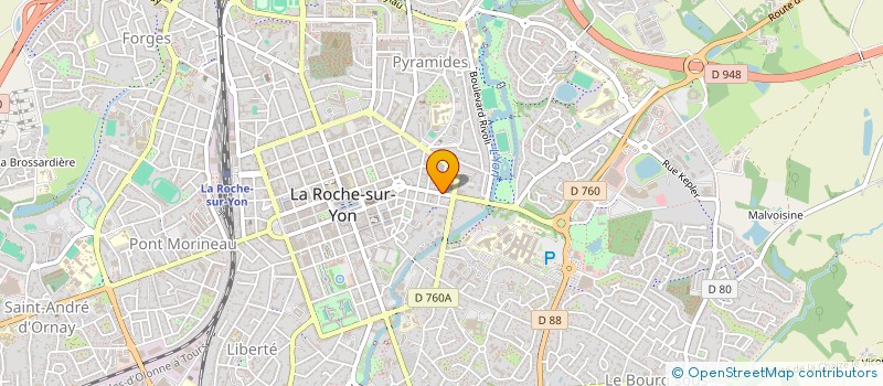 localisation de l'entreprise VISION PATRIMOINE à LA ROCHE-SUR-YON