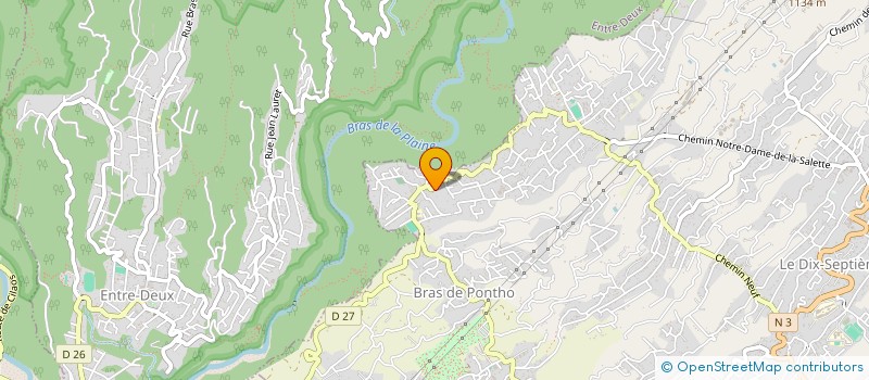 localisation de l'entreprise VISION PATRIMONIALE REUNION  LE TAMPON