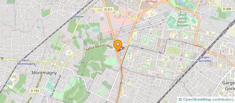 localisation de l'entreprise VISION PROTEC PLUS à SARCELLES