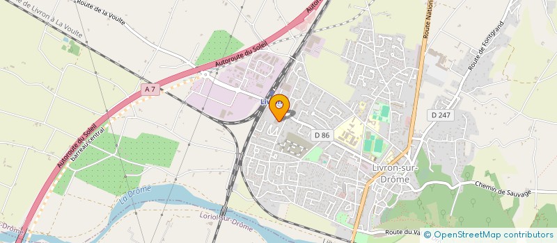 localisation de l'entreprise VISION PROVENCE  LIVRON-SUR-DROME
