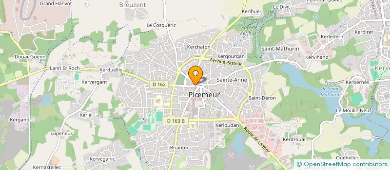 localisation de l'entreprise VISION REGARDS à PLOEMEUR