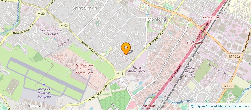 localisation de l'entreprise VISION RENOV' à TOULOUSE