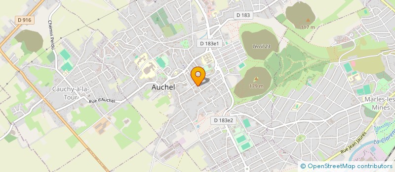 localisation de l'entreprise VISION SECURITE FRANCE DIVISION SYSTEME à AUCHEL