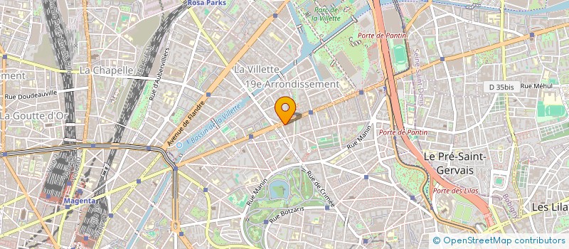 localisation de l'entreprise VISION SECURITE SARL  PARIS